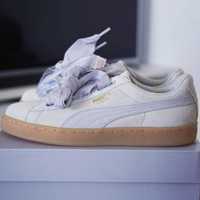 Buty PUMA Suede Heart Ethno - szare - r. 39 - oryginalne