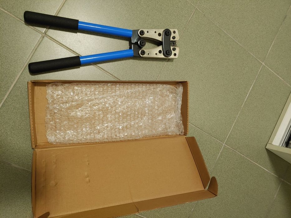 Прес-кліщі для обтиску кабельних наконечників HX-50B (6-50 мм²)