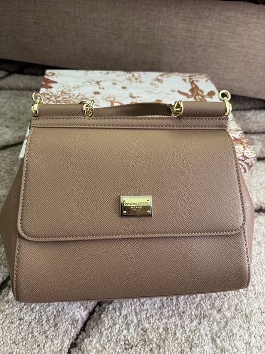 Сумка Dolce&gabbana sicilly d&g натуральна шкіра