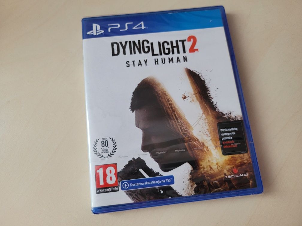 Gra Dying Light 2 PS4 Nowa Folia Płyta Dubbing PL Upgrade PS5