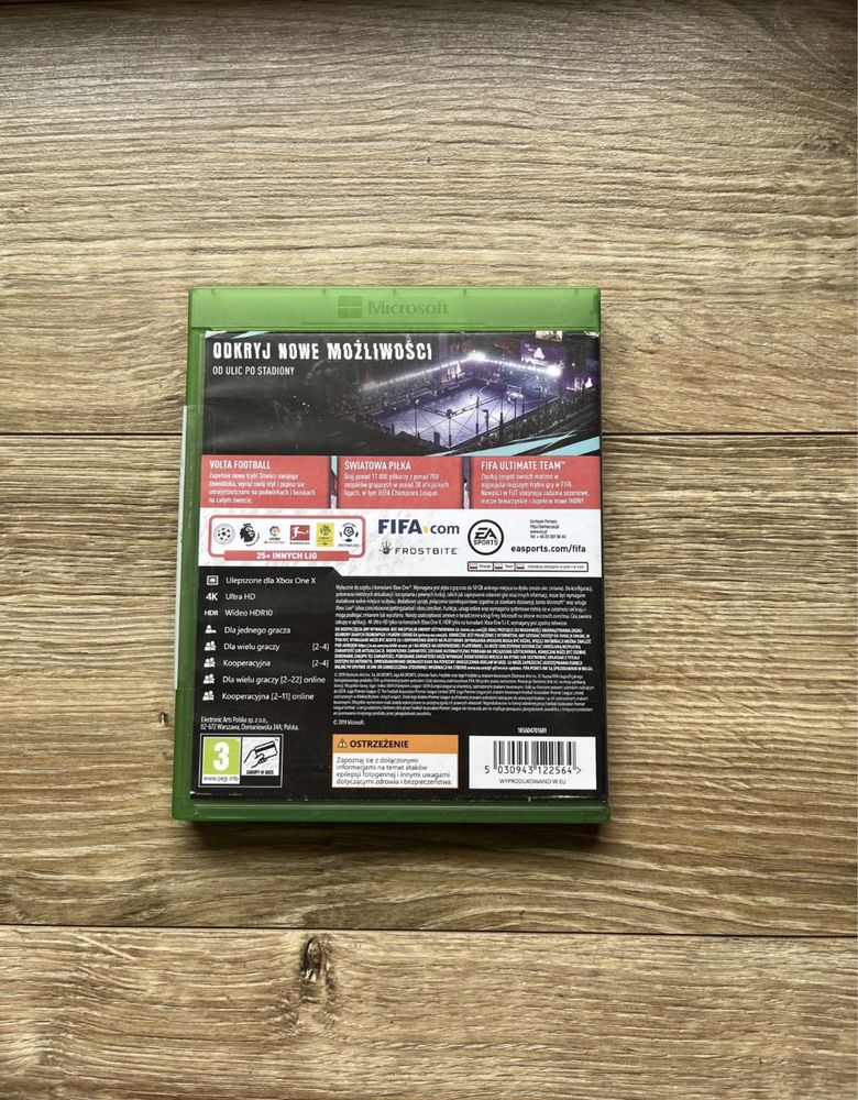 Gra FIFA 20 PL Xbox One S X Series X