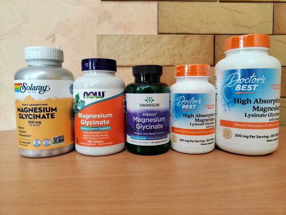 Магній Ultra-Mag хелат цитрат гліцинат малат таурат Now Foods Doctor's