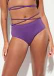 B.P.C. figi maxi bikini z wiązaniem fioletowe 40.
