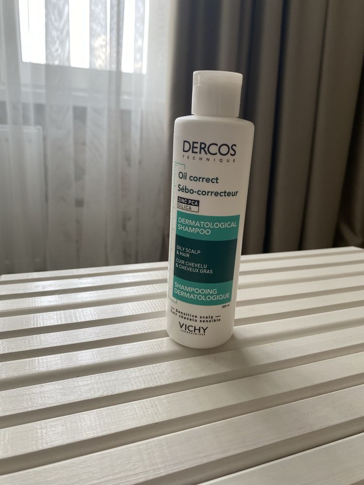 Шампунь Vichy dercos oil correct oily scalp & hair shampoo