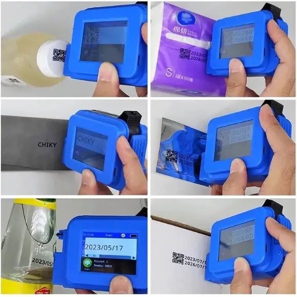 Датер Принтер ручной маркиратор каплеструйный сольвентный (1 картридж)