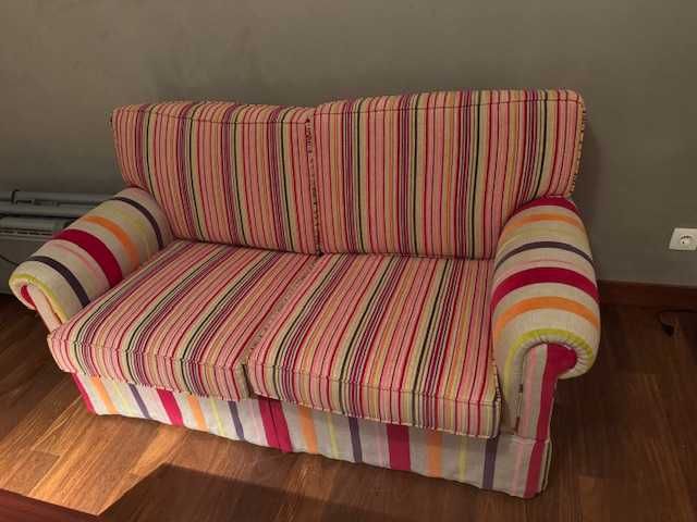 Sofa cama médio forro novo