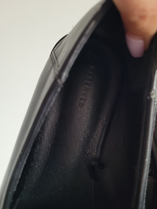 Mokasyny loafersy z klamrą 38