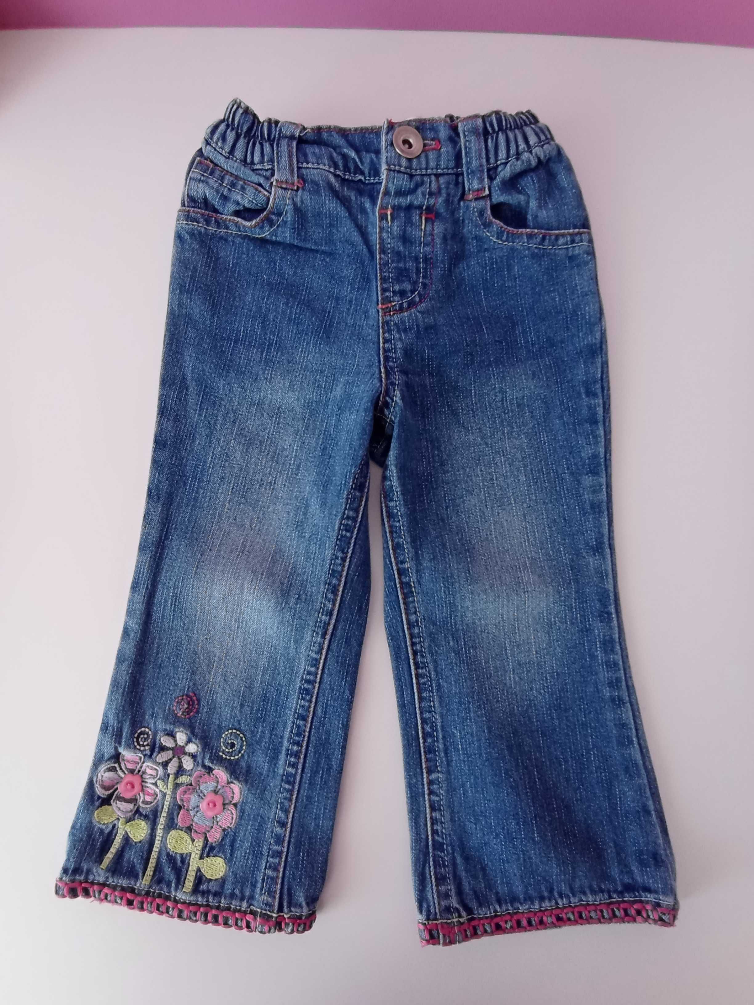 Spodnie jeansowe jeans jeansy na gumce Early Days