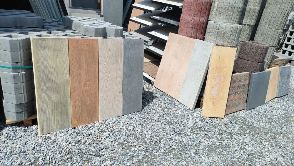 Trawertyn płyty chodnikowe tarasowe betonowe płytki taras chodnik