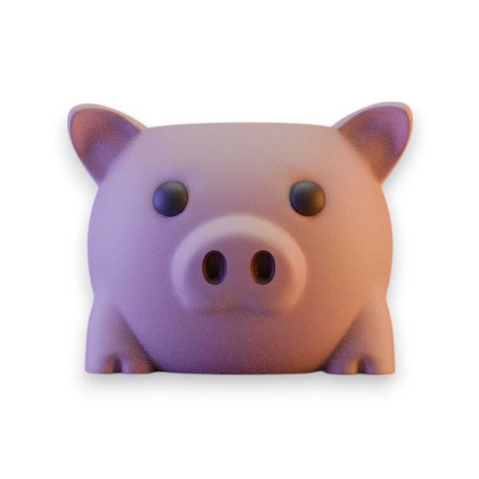 Vaso de Planta Porquinho Fofo 3D - Decorativo e Divertido