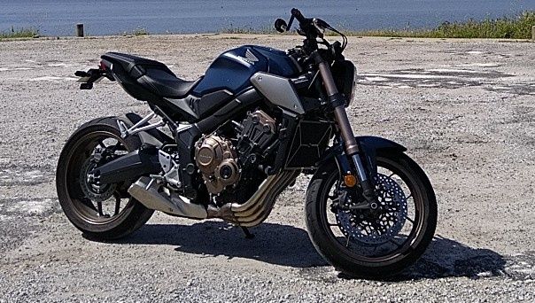 Honda CB 650R full power