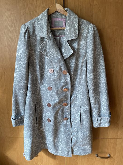 Elegancki płaszczyk we wzory – Per Una – rozmiar 18 (44–46)