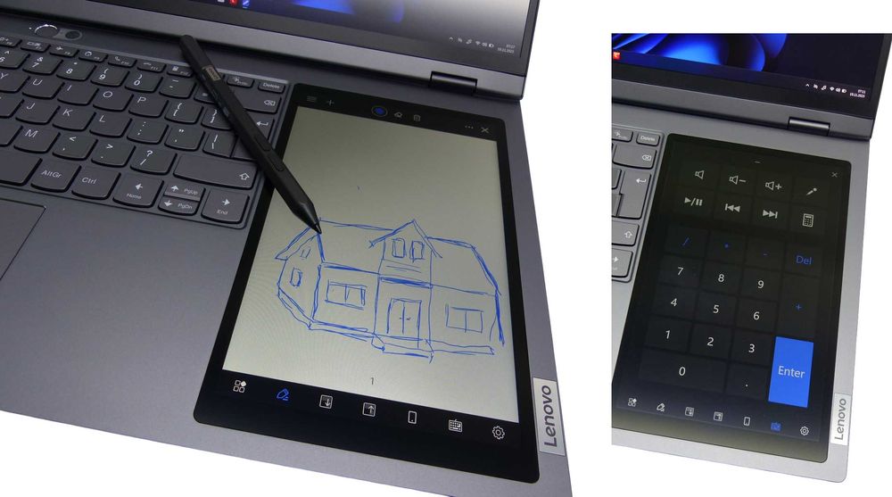 Lenovo ThinkBook Plus G3 i7-12700H DOTYK 17.3" 3K + 8" 2x PEN CNC W11P