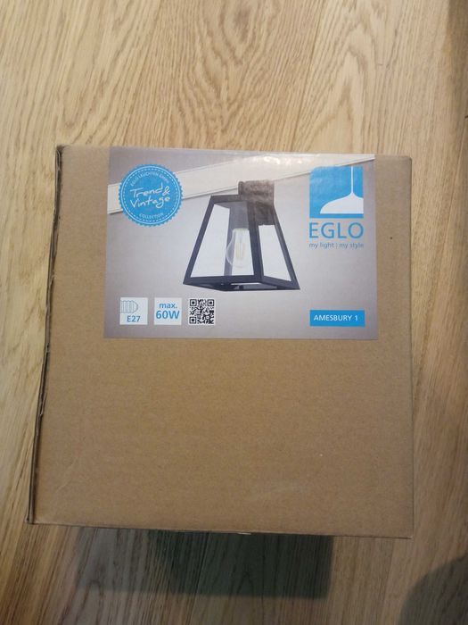 Kinkiet Eglo Amesbury 1 czarny