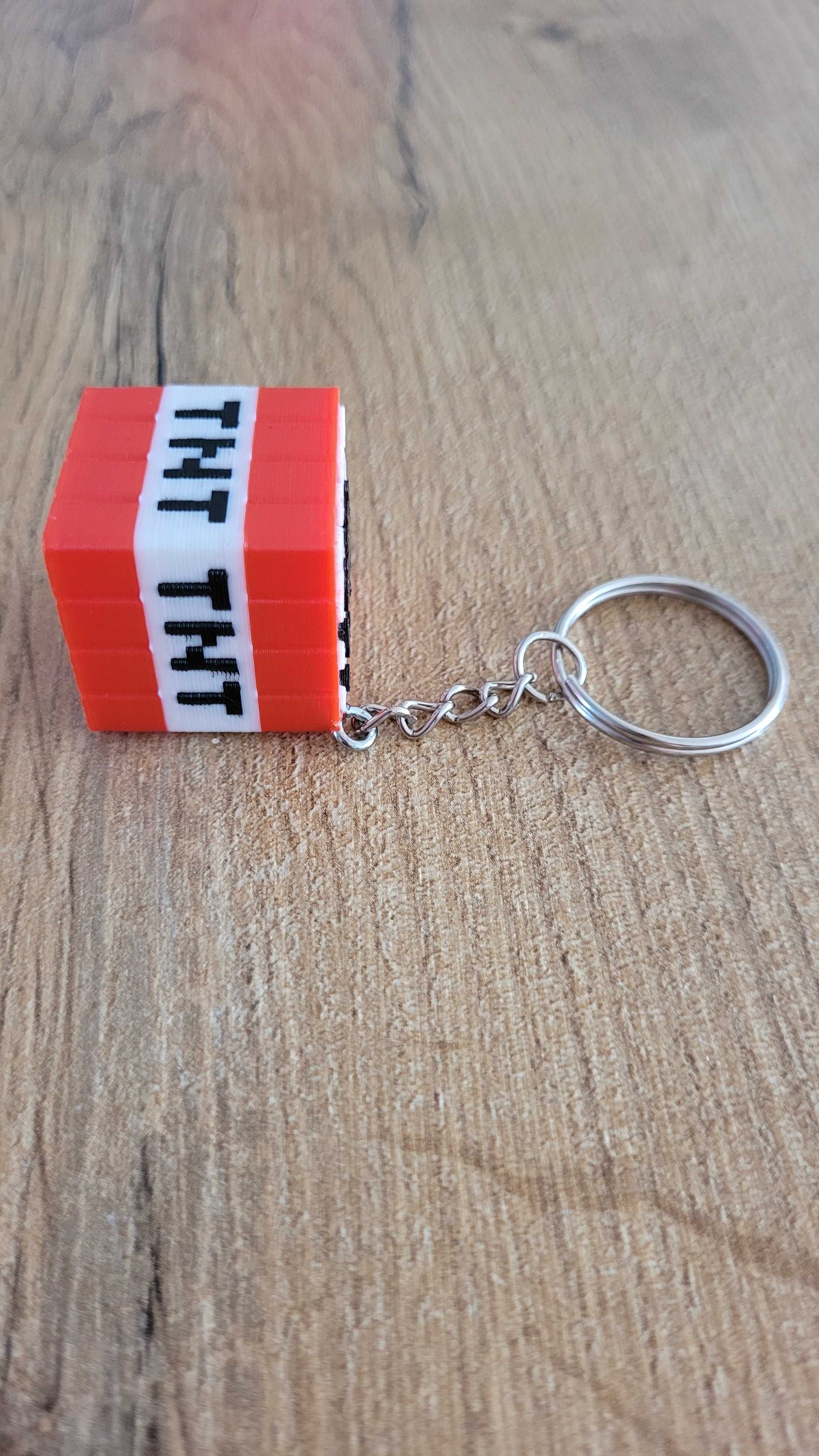 Brelok Minecraft TNT