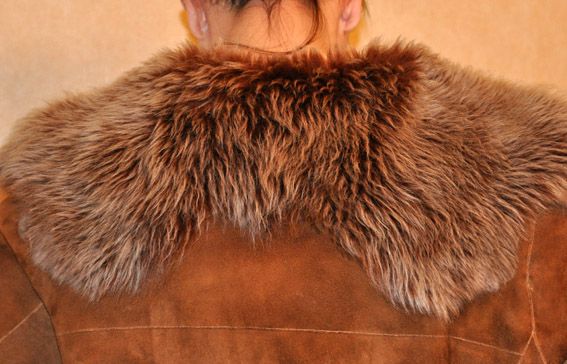 Kożuch NATURANY futro zimowe - Golda Leather zimowy OCHNIK