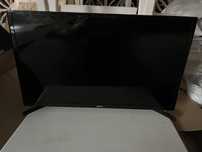 TV samsung preta 73 cms comprimento, diagonal 84 cms
