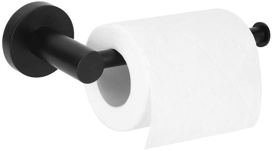 uchwyt na papier toaletowy czarny vost