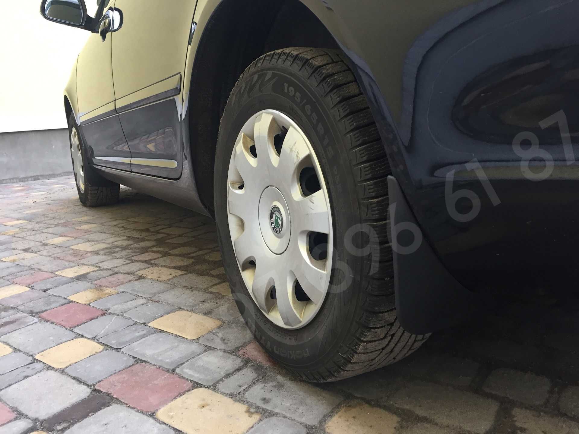 Бризговики skoda octavia А5 2004-2014 2 болотніки, підкрилки