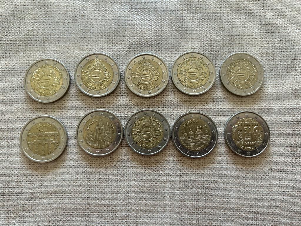 Moedas comemorativas de 2€