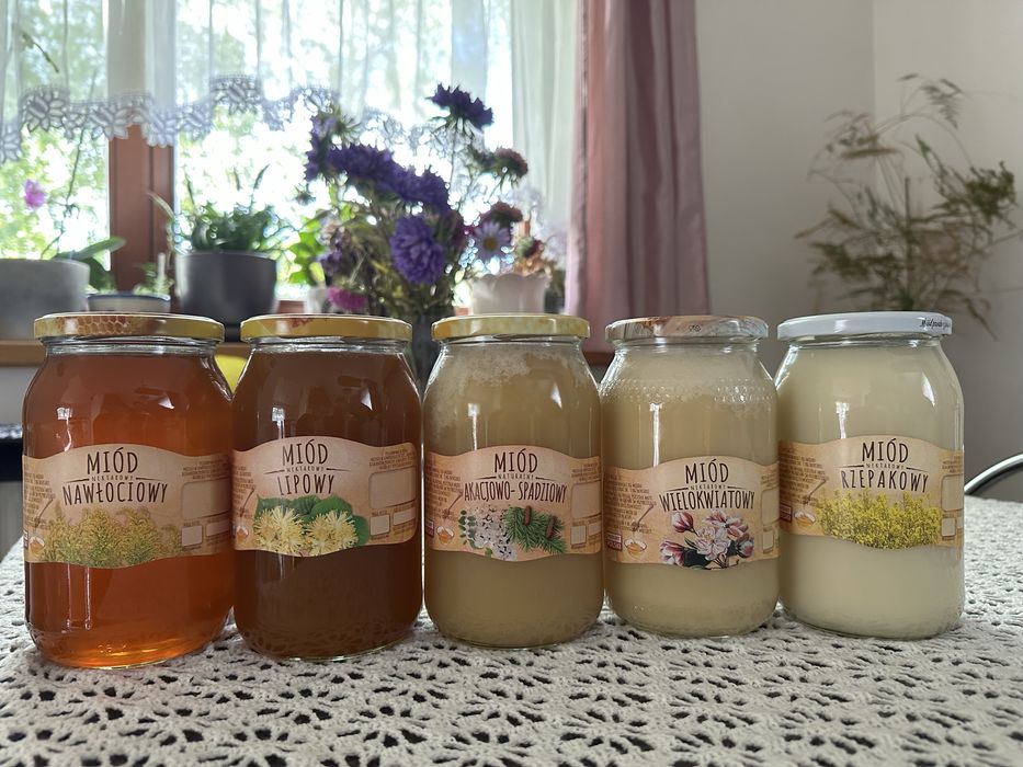 Naturalny miód z rodzinnej pasieki