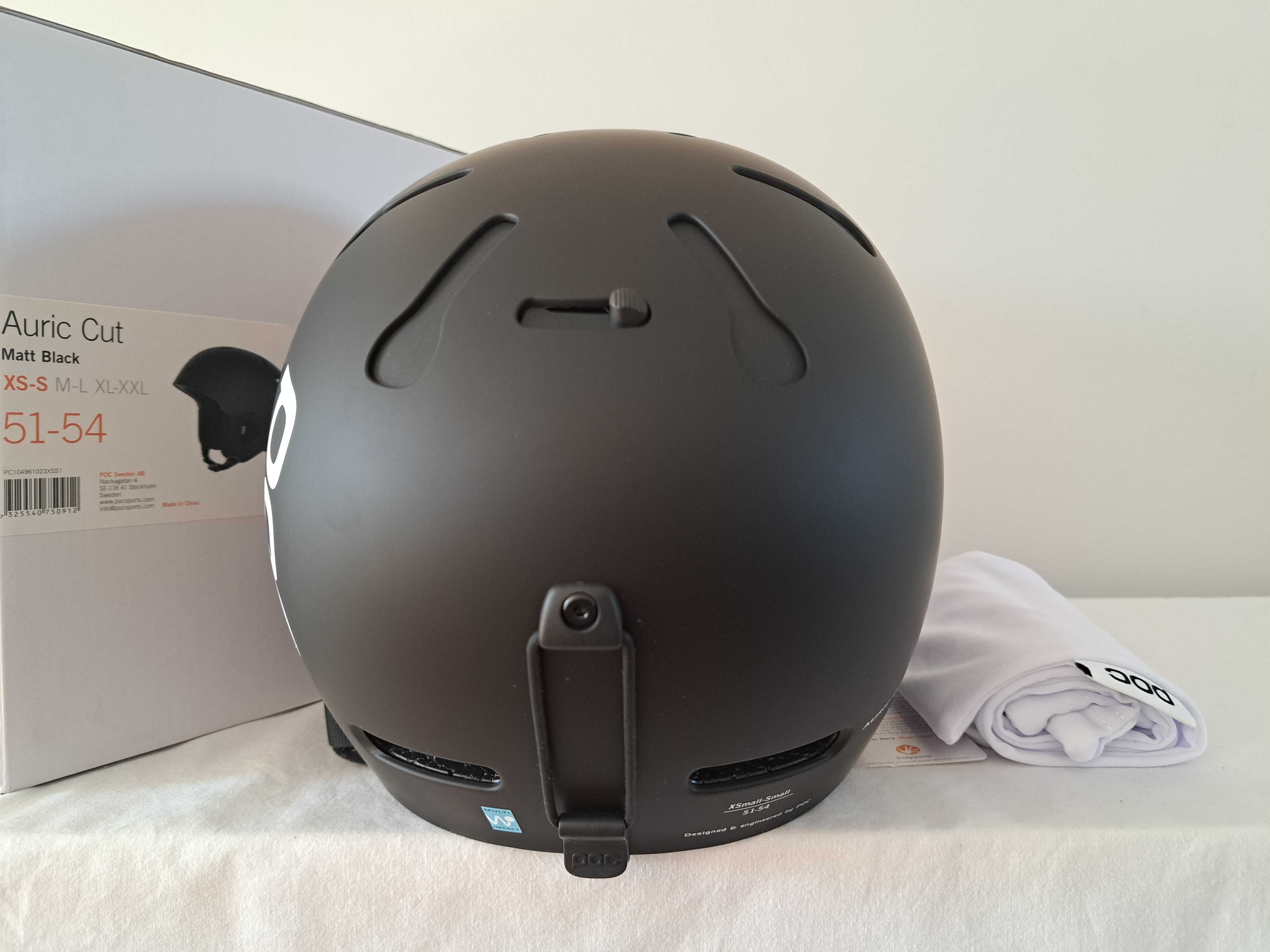 Kask narciarski POC Auric Cut Matt Black XS/S 51-54cm