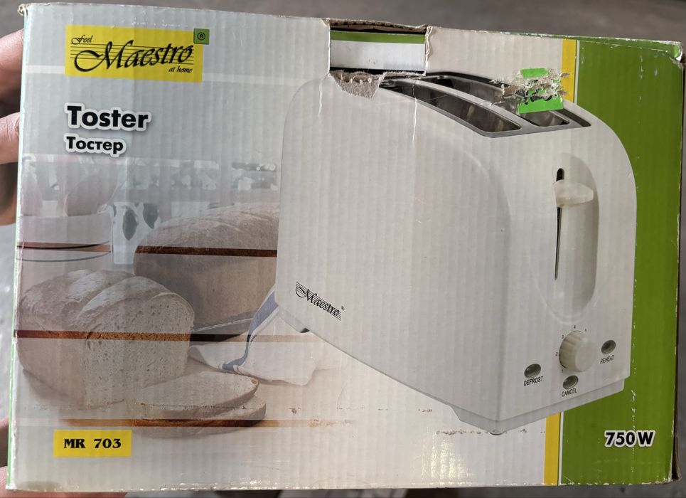 Тостер 750W MR-703 Maestro