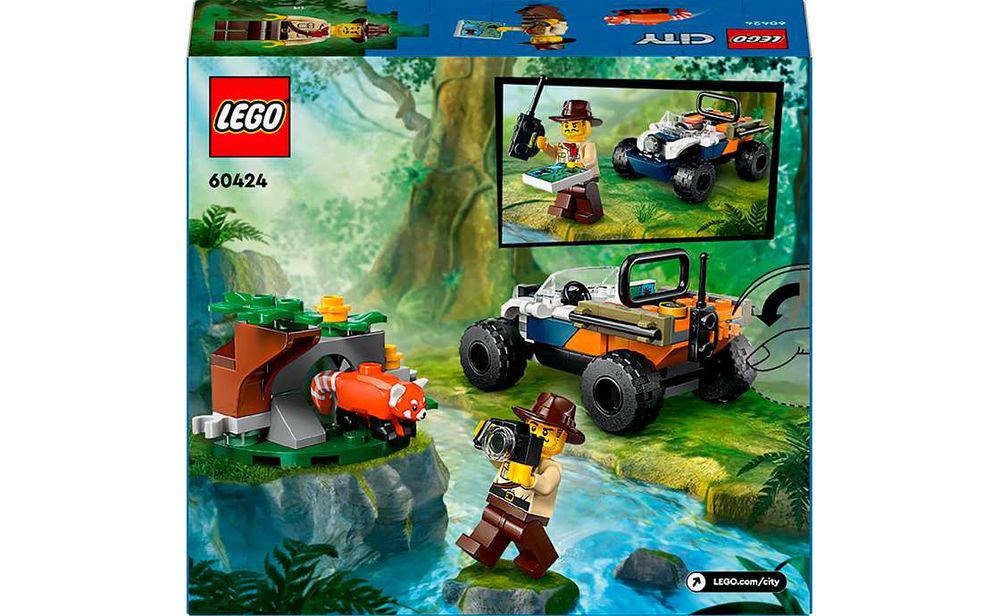 Lego City 60424 Исследователь джунглей. В наличии