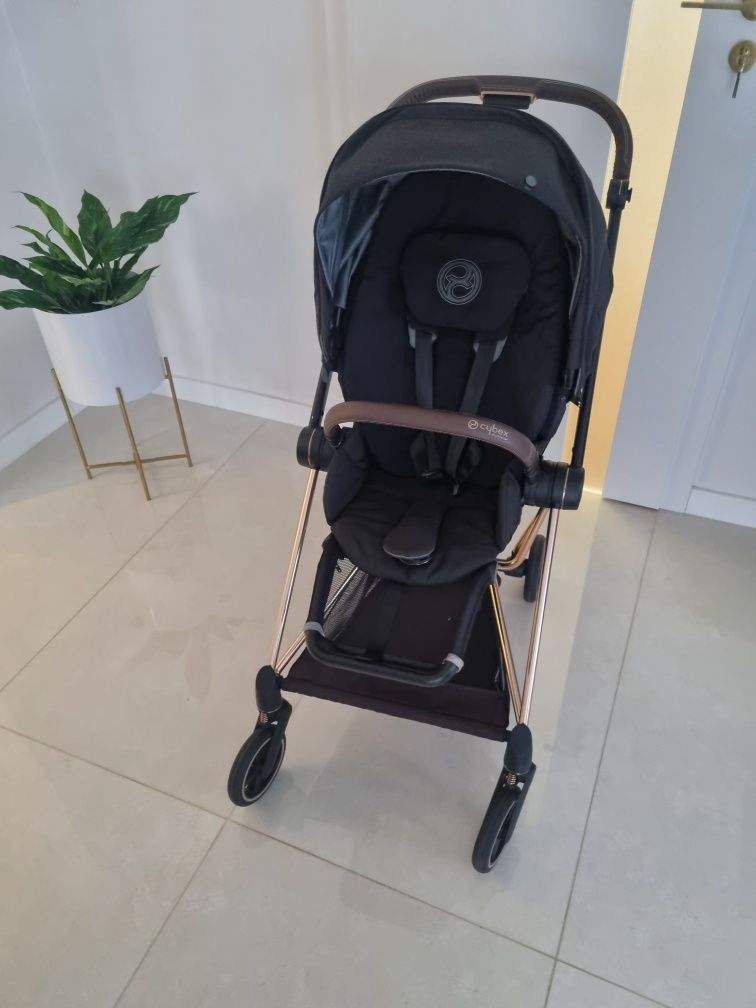 Wózek spacerowy Cybex Mios 3.0 Deep black rose gold