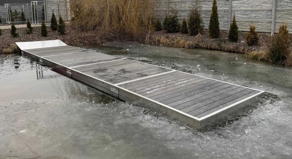 Pomost Pływający Pomosty Pływające Platforma Pływająca Przystań Port