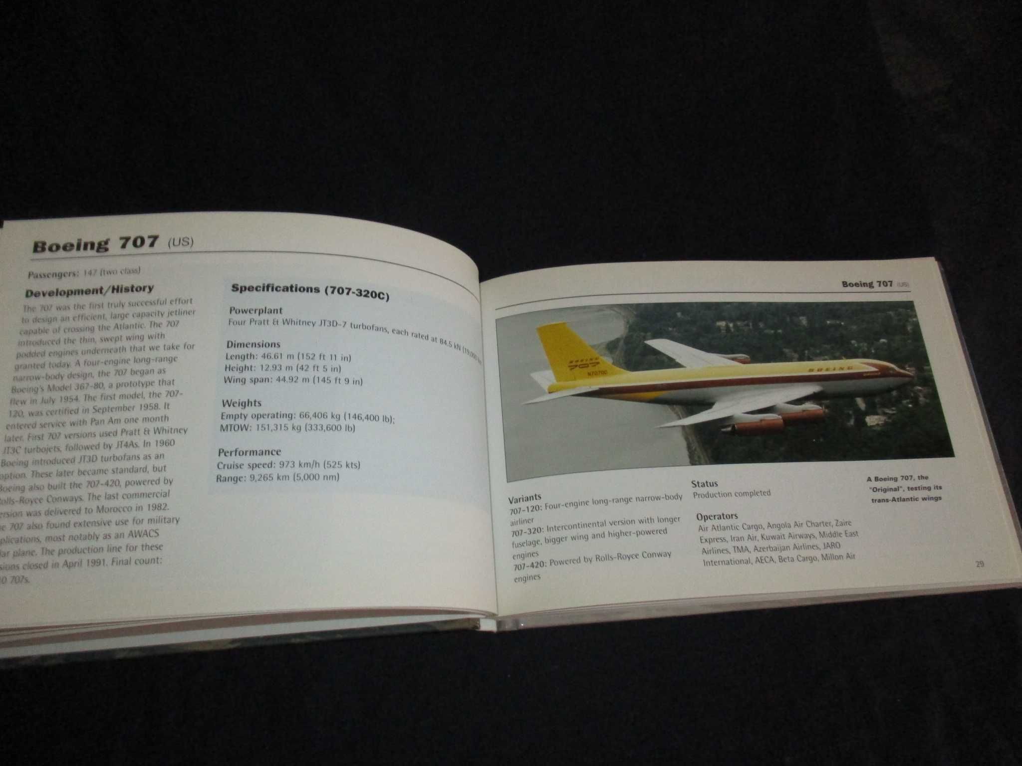 Livro Modern Airliners Jane's Pocket Guide