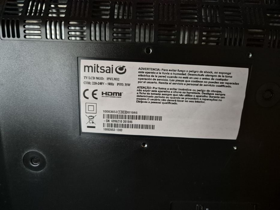 Televisão Mitsai 19"