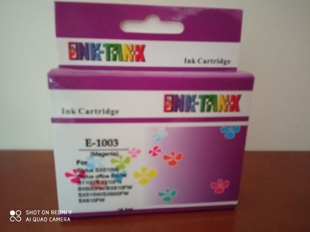 Vendo conjunto tinteiros compatíveis c/Epson