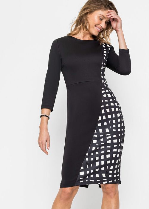 B.P.C sukienka ołówkowa we wzór ^36/38