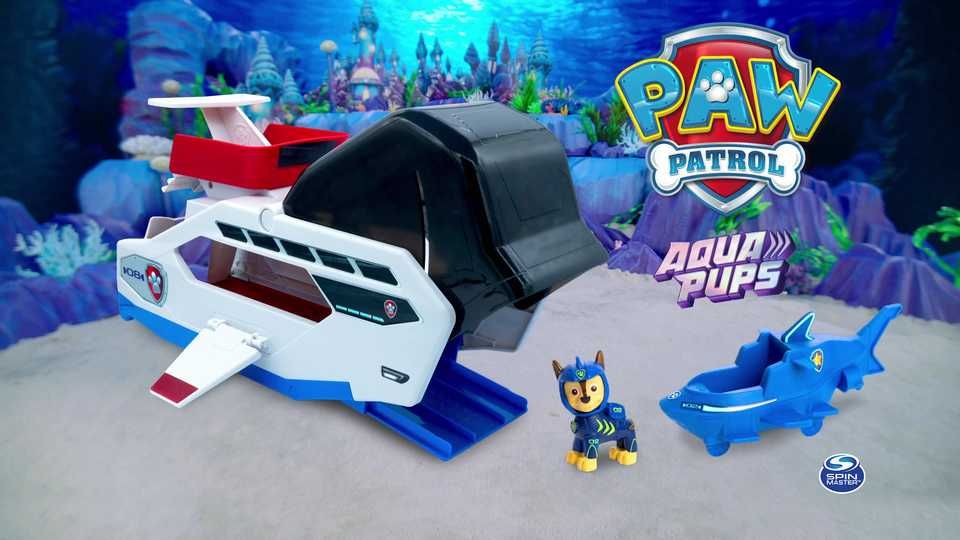 Paw Patrol Aqua Pups Кит патрулевоз Щенячий патруль. Оригинал