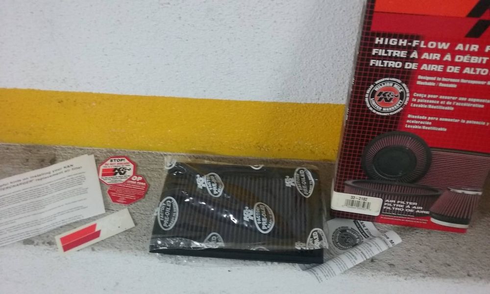 Filtro de ar K&N semi novo