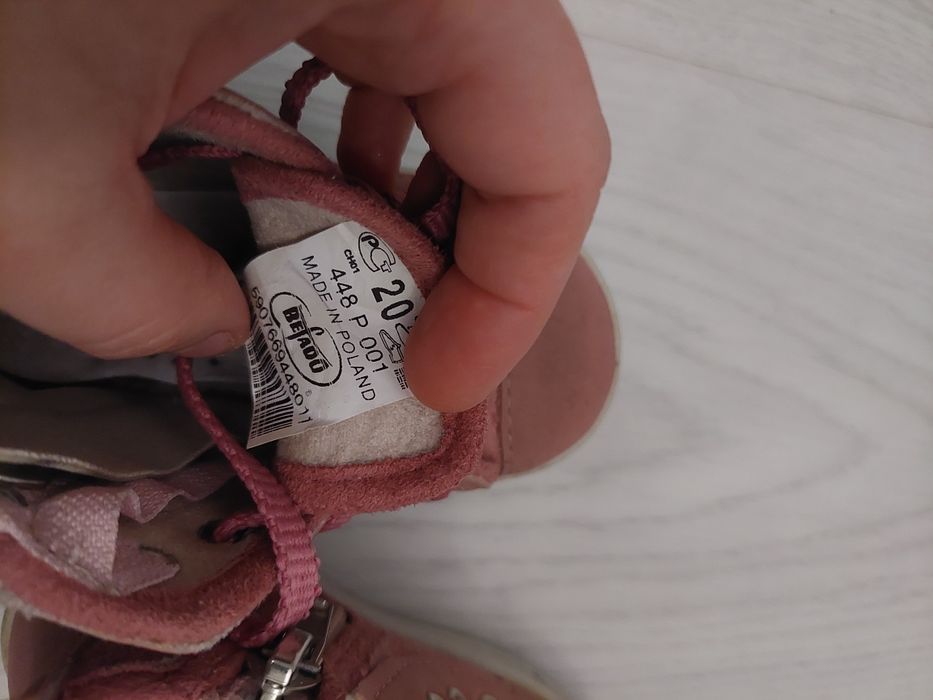 Buciki Befado 20 wiosenne trampeczki trampki