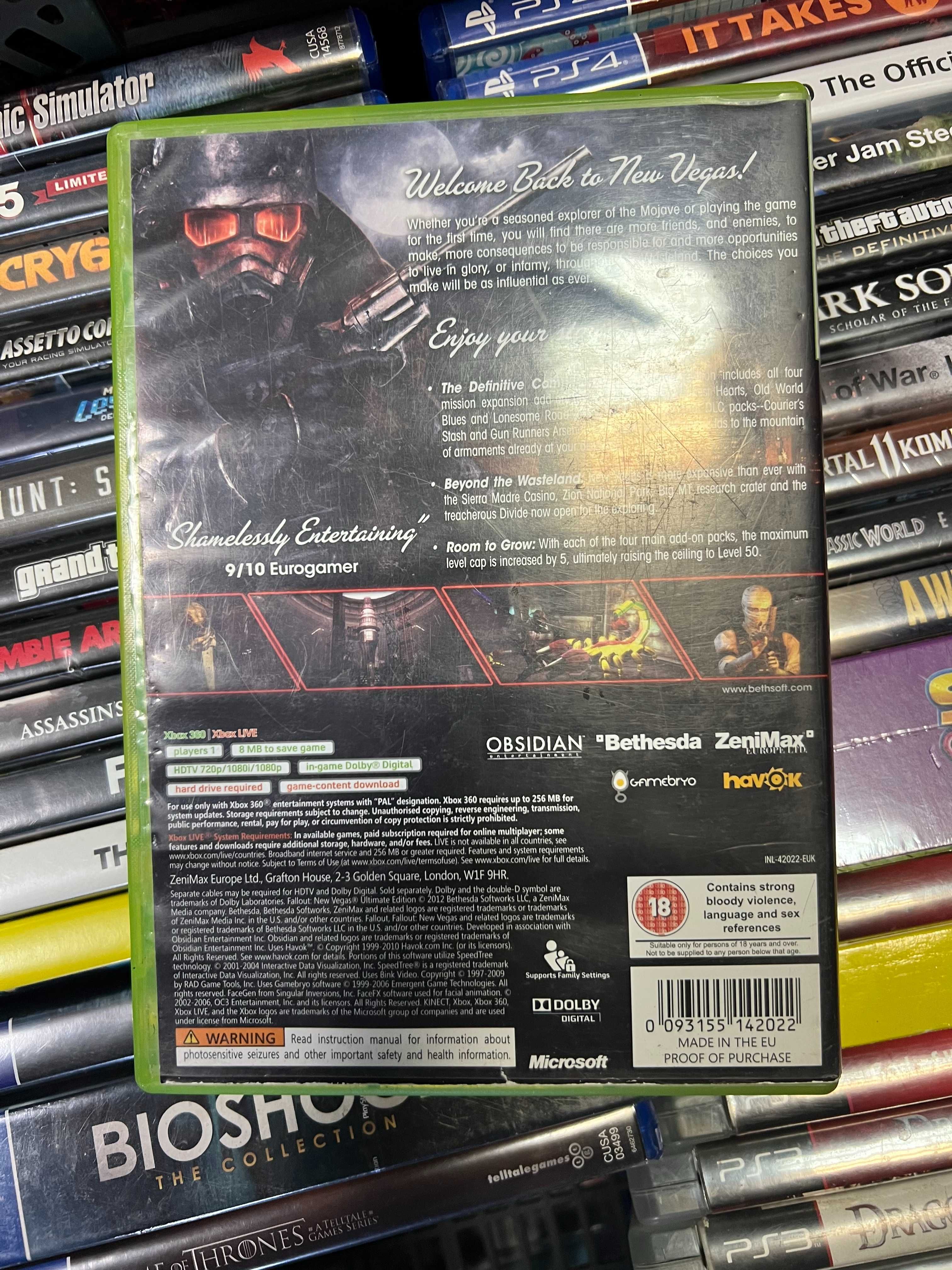 Fallout New Vegas Ultimate Edition|Xbox360.