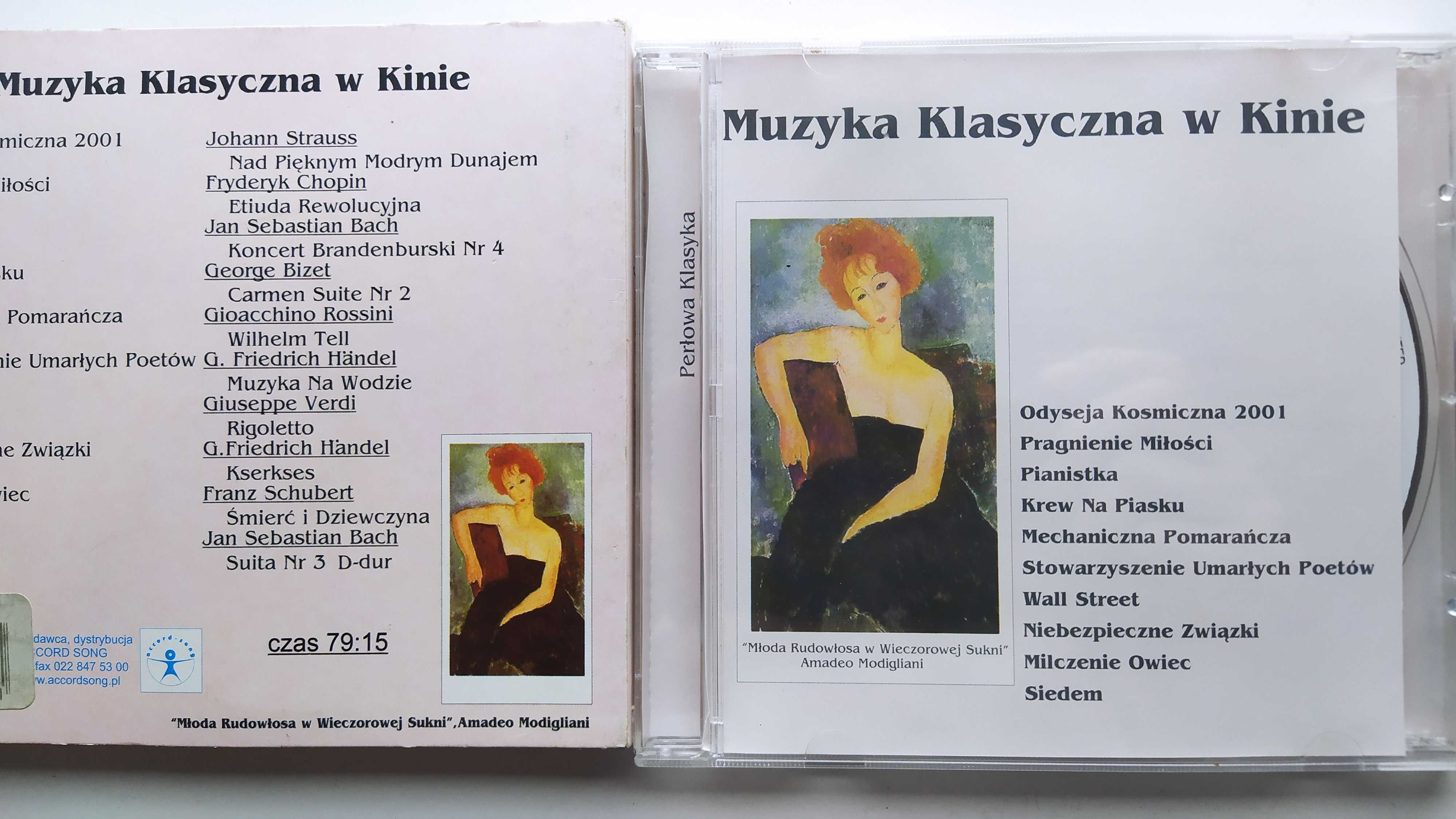 Muzyka Klasyczna w Kinie Odyseja Kosmiczna mechaniczna Pomarańcza CD