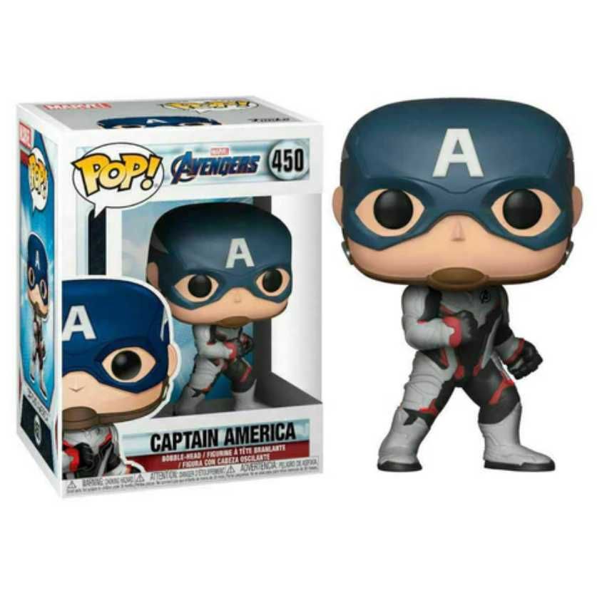 Pop Figure Bubble Head Capitão América - Avengers Endgame