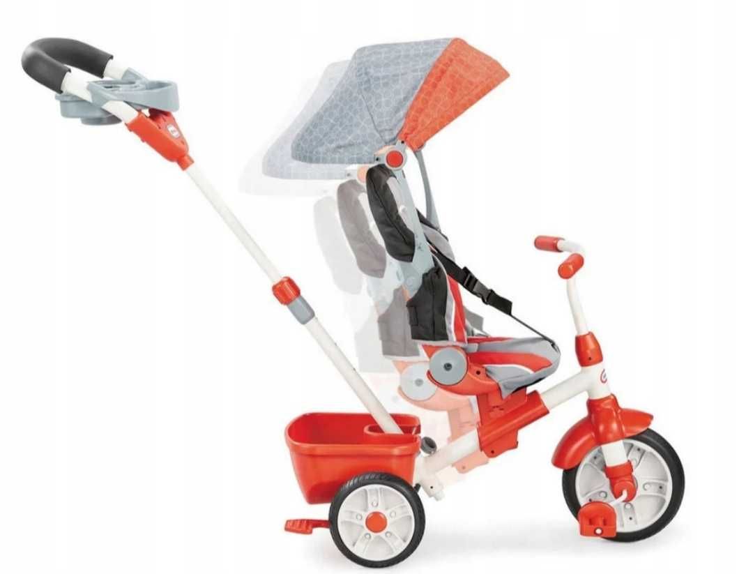 Rowerek Trójkołowy Little tikes  5W1 Pomarańczowy