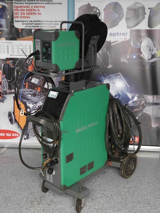 Spawarka Migatronic PI 400 Ac/dc TIG z podajnikiem drutu PULS