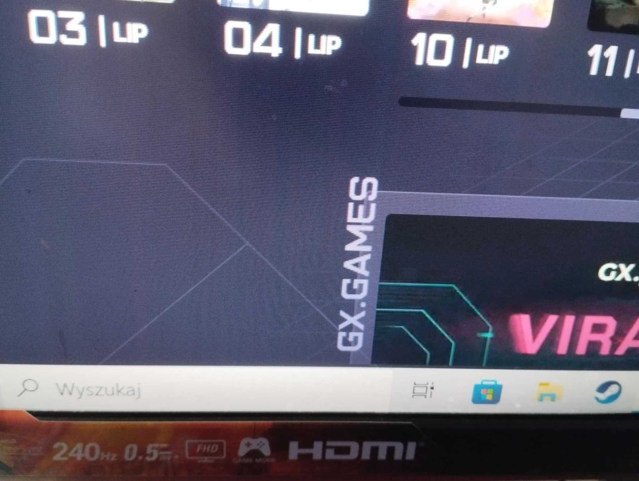 komputer gamingowy ryzen 5 5600X 3070 32gb + monitor 240 hz 0,5 ms AOC