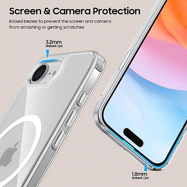 Tech-Protect Flexair Hybrid Magsafe Iphone Se 4/2025 Clear