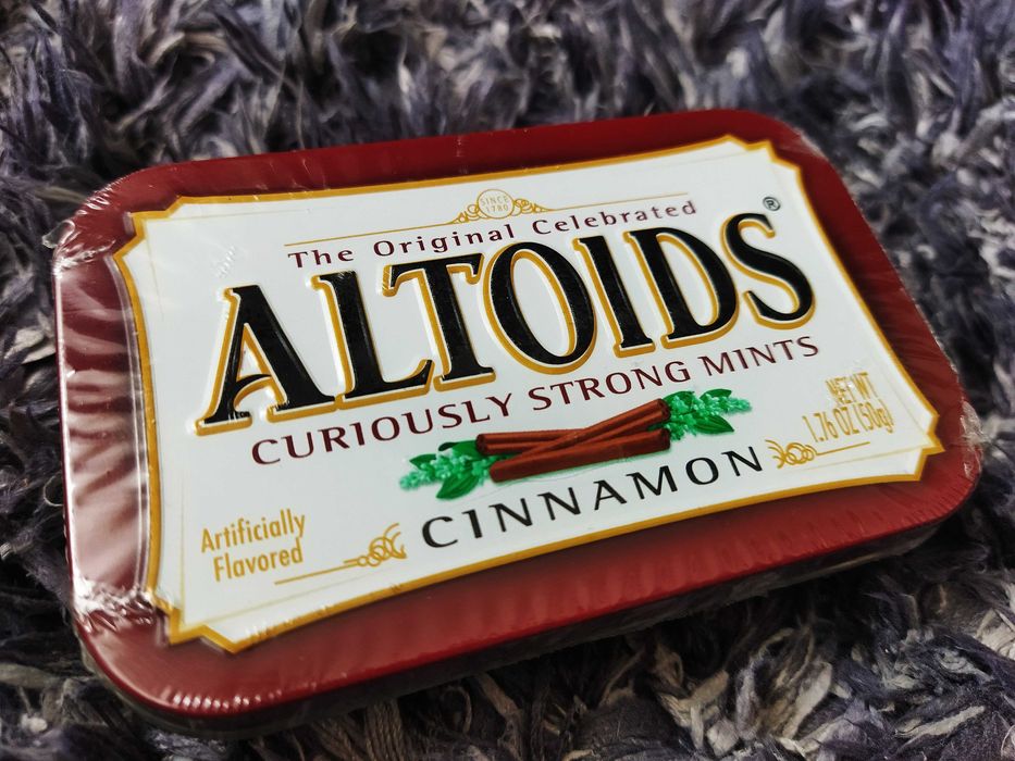 Miętówki ALTOIDS cinnamon - oryginalne z USA