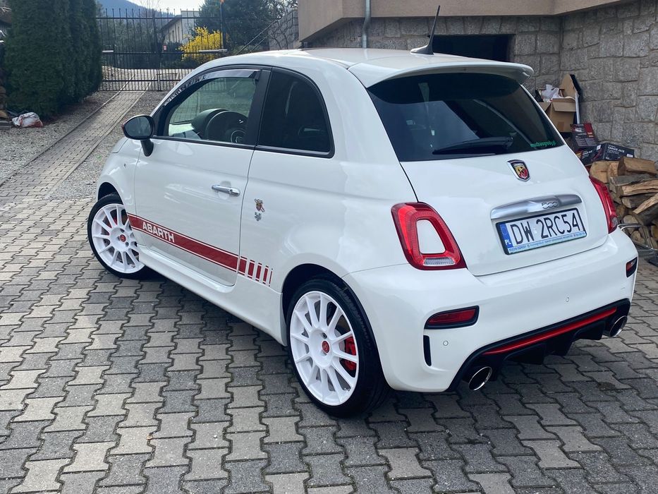 Abarth 595 Pierwszy Wł.  Salon Pl. , Bezwypadek , F VAT, 20 tys.km