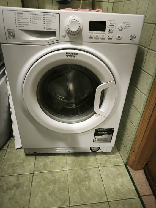 Pralka hotpoint Ariston FMG 722 pl części. Silnik panel płyta główna