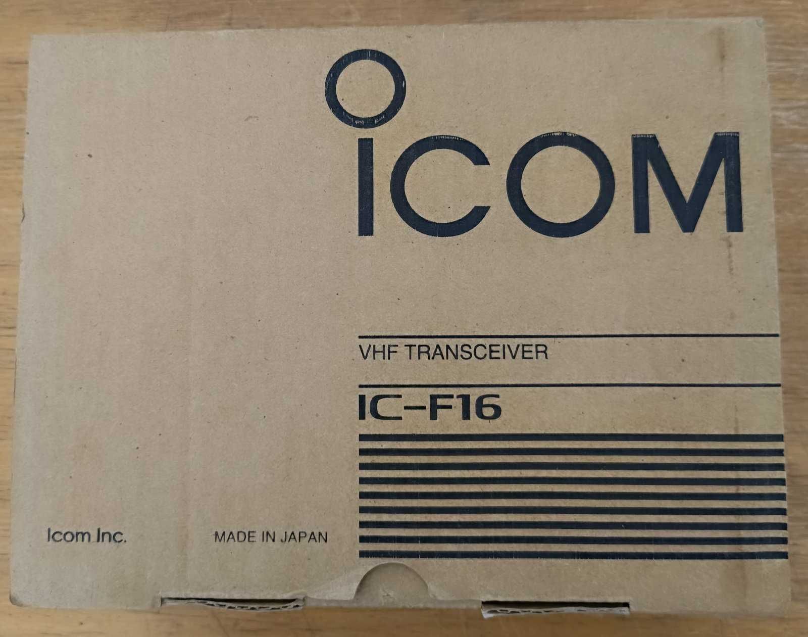 Радиостанция, рация Icom IC-F16, 136-174 МГц.В комплекте 2 аккума. ЖД.