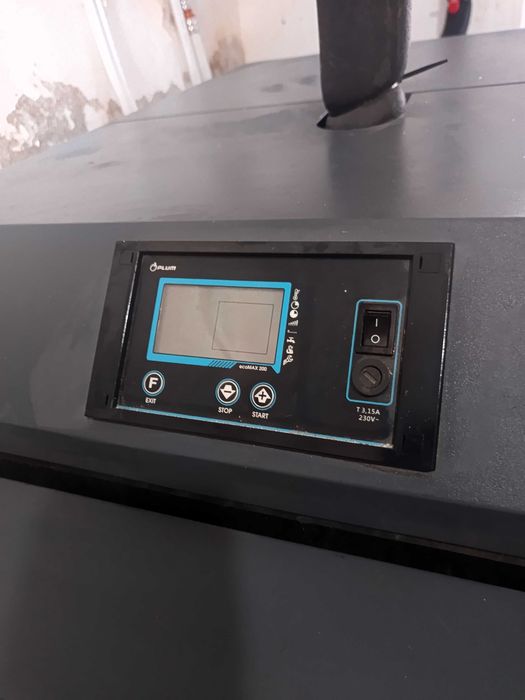 Caldeira a lenha  - chama invertida - Solius Ecomax