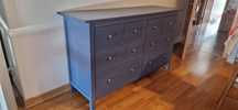 Comoda ikea henmes azul em excelente estado.